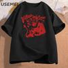 Villain Lover T-shirts Dark Romance Tee Retro Bookish Merch Graphic T Shirts Book Lover Gift YA Dark Fantasy Book Club Clothes