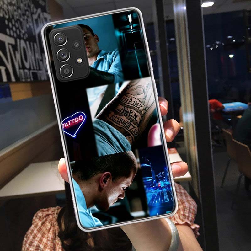 Prison Break TV Series Phone Case for Samsung A54 A57 A37 A17 A14 A15 A12 A24 A34 A55 A35 A25 A52S A07 A05S A04S A22 A32 A72 Gal