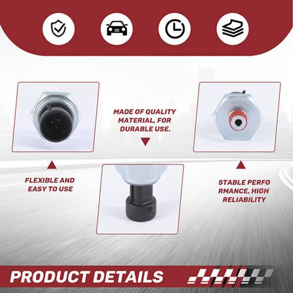 Set of 5 RE167207 John Deere Pressure Sensor Compatible Parts