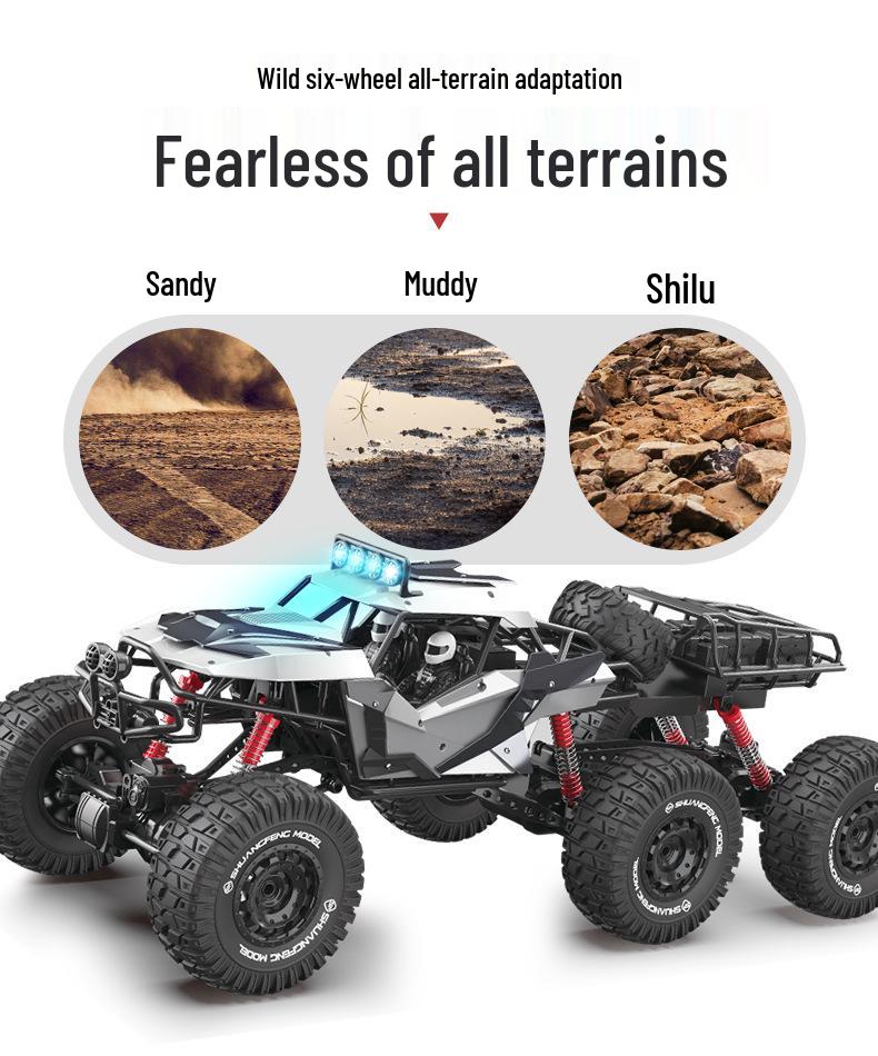 Jumbo Alloy Remote-Control 4WD Climbing Car Toy for Boys