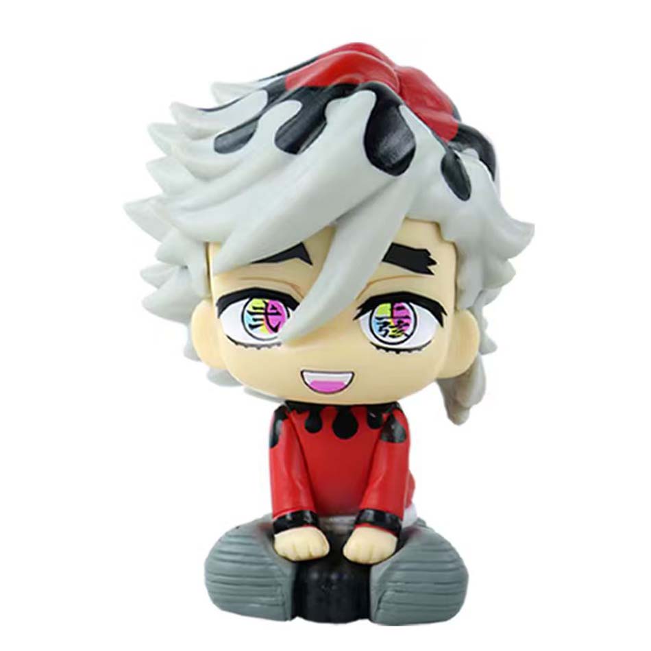 Figurka Anime Demon Slayer Nezuko Tanjirou Zenitsu Inosuke Kyoujurou Kanawo Figurki Akcji Model Lalka Zabawka Ozdoba na Biurko Prezent