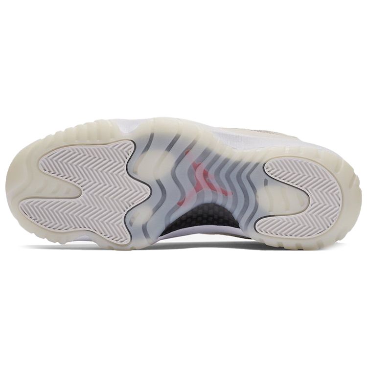 Air Jordan 11 Retro Platinum Tint Men Sneakers White Sail-University-Red 378037-016