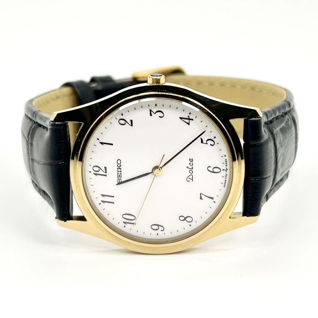 [USED] SEIKO DOLCE 7741-602A Quartz Wristwatch
