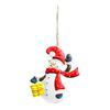 Christmas Decorations Christmas Tree Ornaments Snowman Socks Wrought Iron Pendants