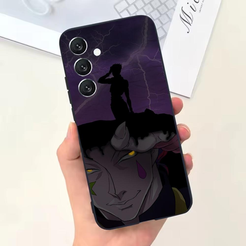 Anime H-Hisoka M-Morow Phone Case For Samsung Galaxy A13,A21s,A22,A31,A32,A52,A53,A71,A80,Soft Black Shell
