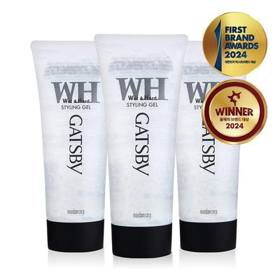 Styling Gel Wet & Hard Haargel, 200g, 3 Stück