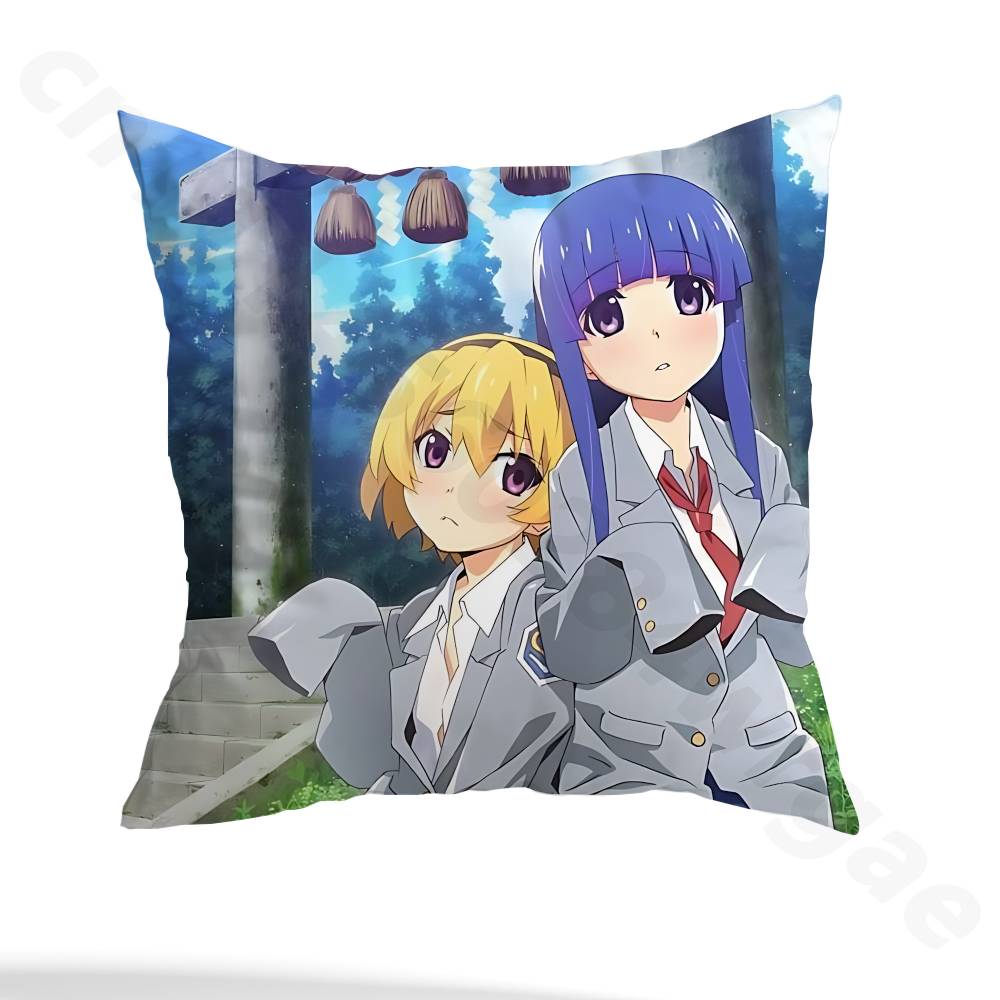 Satoko Hojo Rika Pillow Case Pillow Case Living Room Sofa Cushion Cover Suitable For Home Bedroom Room Decoration