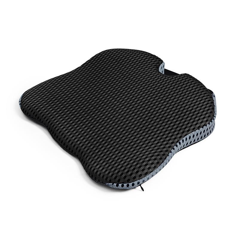 Breathable Memory Foam Seat Cushion, Rebound Wedge Pad for Car or Office Chair.