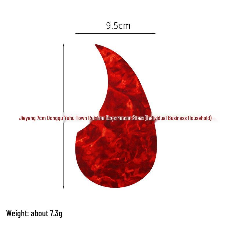 Colorful Painted Pickguard Accessories for 38" 40" 41" Acoustic Guitars