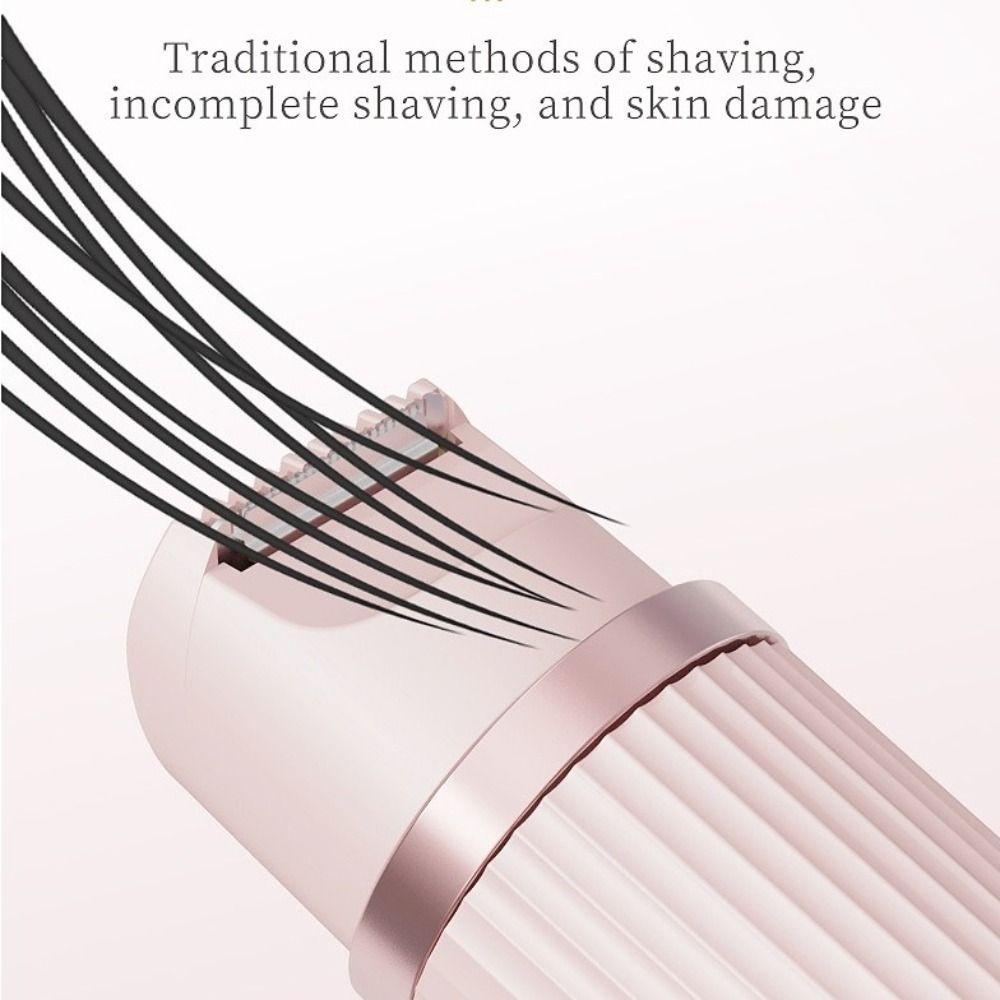 Rechargeable Electric Shaver Double Head Body Shaver Portable Hair Removal Machine  Full Body