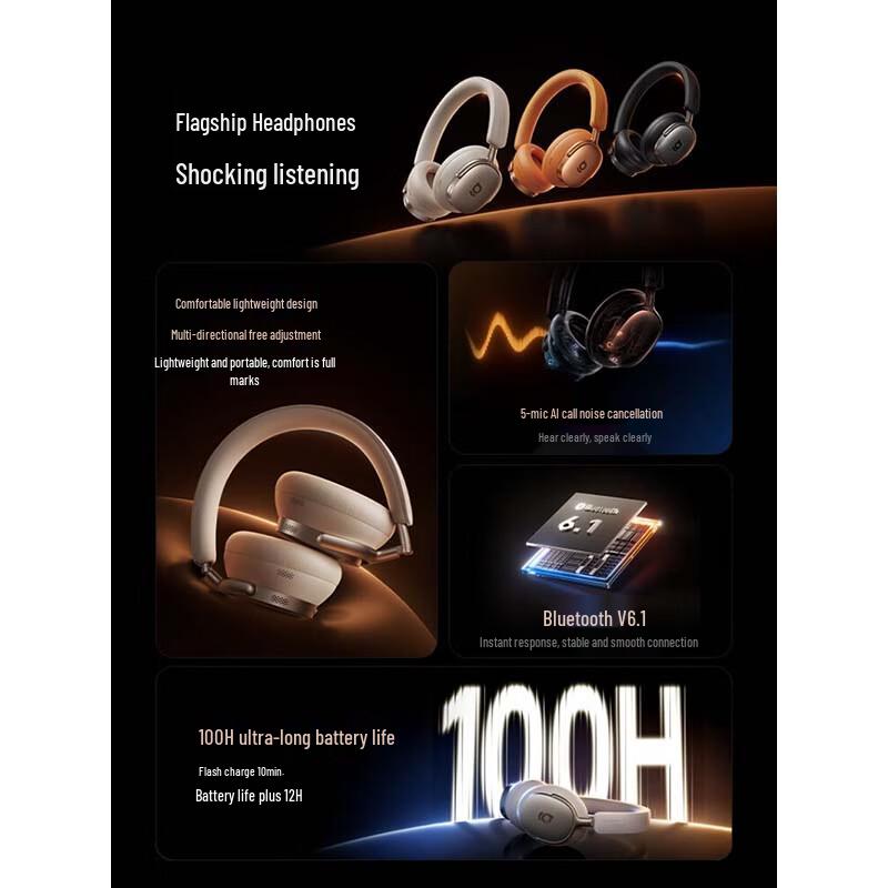 Baseus Inspire XH1 ANC Bluetooth Gaming Headphones