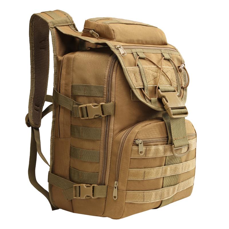 X7 Tactical Waterproof Men's Hiking Backpack - Outdoor Travel & Camping Double Shoulder Bag