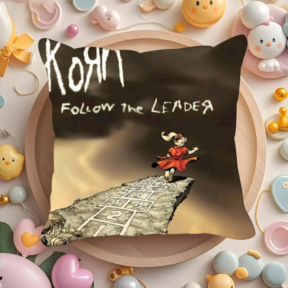 Rock Band K-Korn Cushion  Pillowcases cushion covers living room sofas home decor gifts