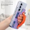 Creative Application Samsung Galaxy ZFold6 Wrist Strap Card Case Mobile Phone Case Holder Card Fold5 Protective Case