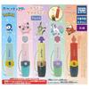Pokemon Lip Case Part 4 Complete Set 5 Types Gachapon Capsule Toy