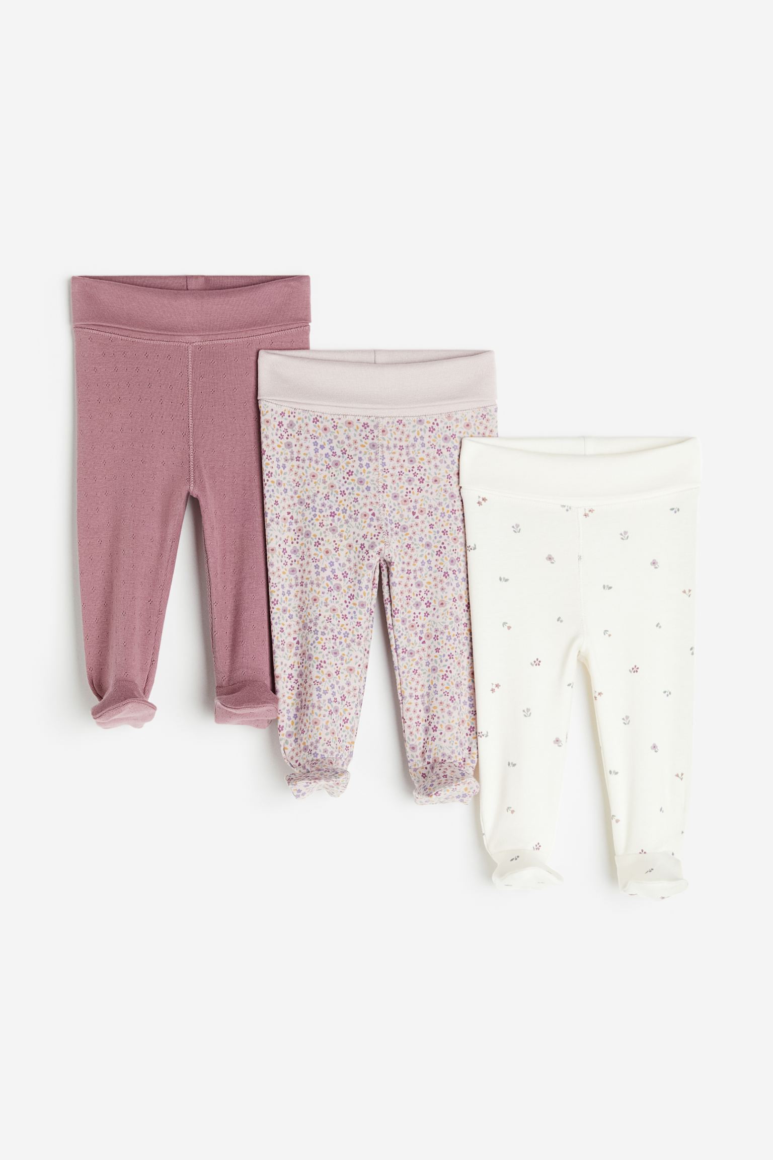 

3-pack cotton leggings