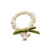 Fresh Lily of the Valley Hair Tie - Large Bowknot Elastic Band for Mori Girl Hairstyles