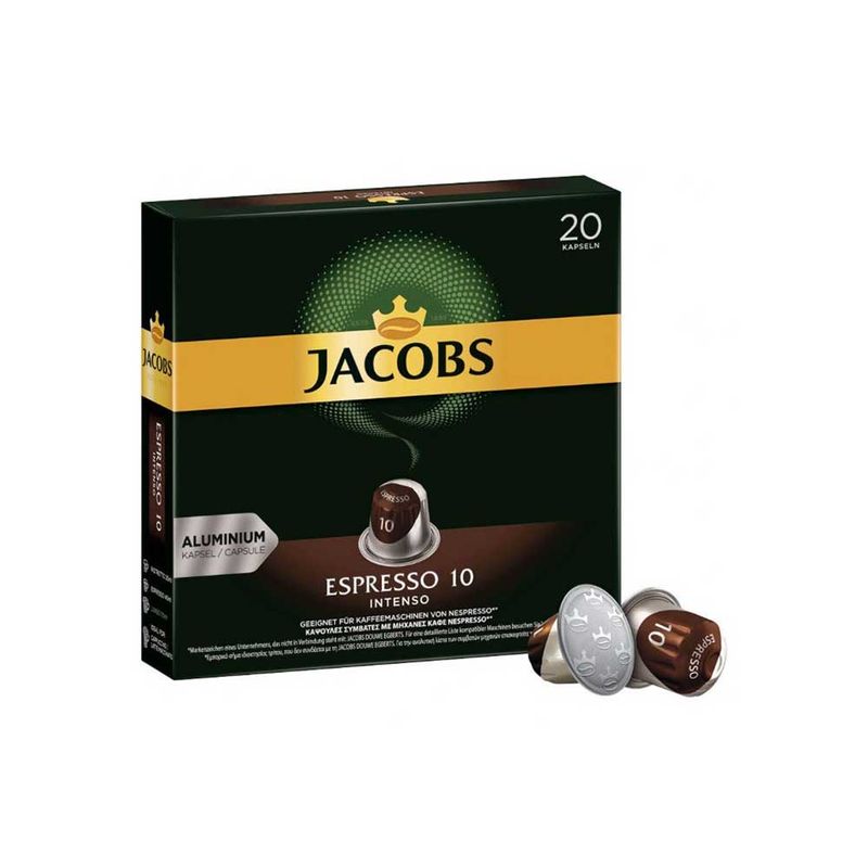 Jacobs Espresso 10 capsule coffee 20-pack