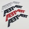 3D Metal Logo ABT Grill Emblem Badge Rear Trunk Badge Decal Sticker For Audi A3 A5 A6 Q5 Q7 Q8 S4 S5 S6 RS3 RS6 Car Accessories