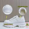 Little White Shoes Women's 2025 Summer New Mesh Breathable Women's Shoes Thick Sole Heightening Board Shoes Versatile Casual Shoes