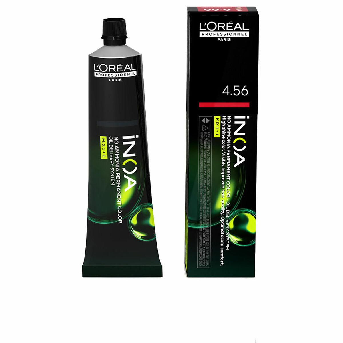 

Перманентный краситель L Oreal Professionnel Paris Inoa Nº 4.56 60 г