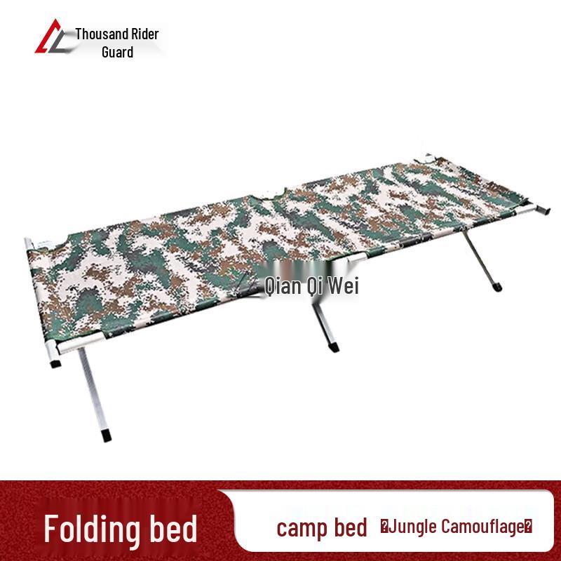 Qianqiwei Portable Folding Camping Bed and Nylon Cable Ties