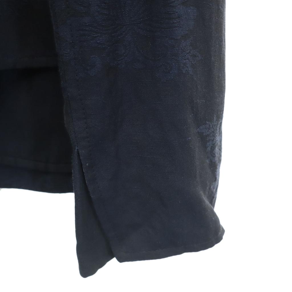ARMANI COLLEZIONI made in Italy Floral tailored jacket 42 Navy Women Used