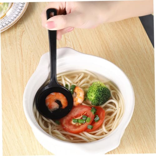 Beatifufu 18-Piece Disposable Soup Spoon, Large Soup Spoon, Household Tableware