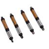 4pcs 110mm RC Shock Absorber Damper Dual Stage Spring Shocks for 1 10 RC Crawler Car Upgrade Parts Gold