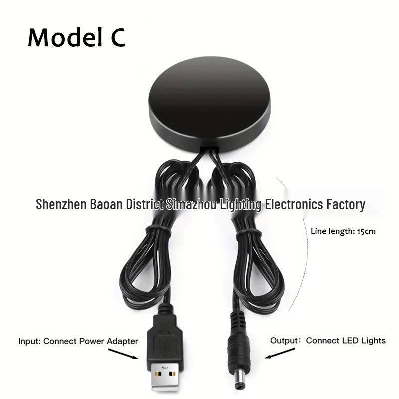 Wood Partition Sensor Switch: Touch & Motion Activated Controller