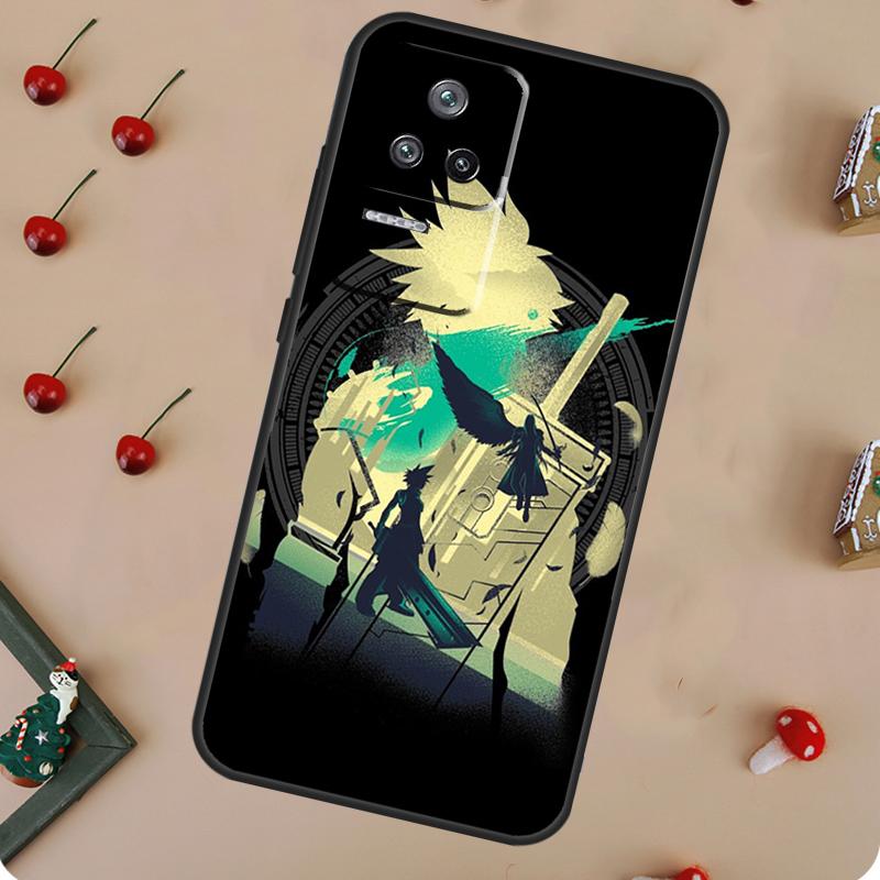 Final Fantasy VII Case For Xiaomi 13T 12T 11T 14 Pro 12 13 Lite POCO X3 X4 X5 X6 Pro F3 F5 M5s M6 Pro Cover