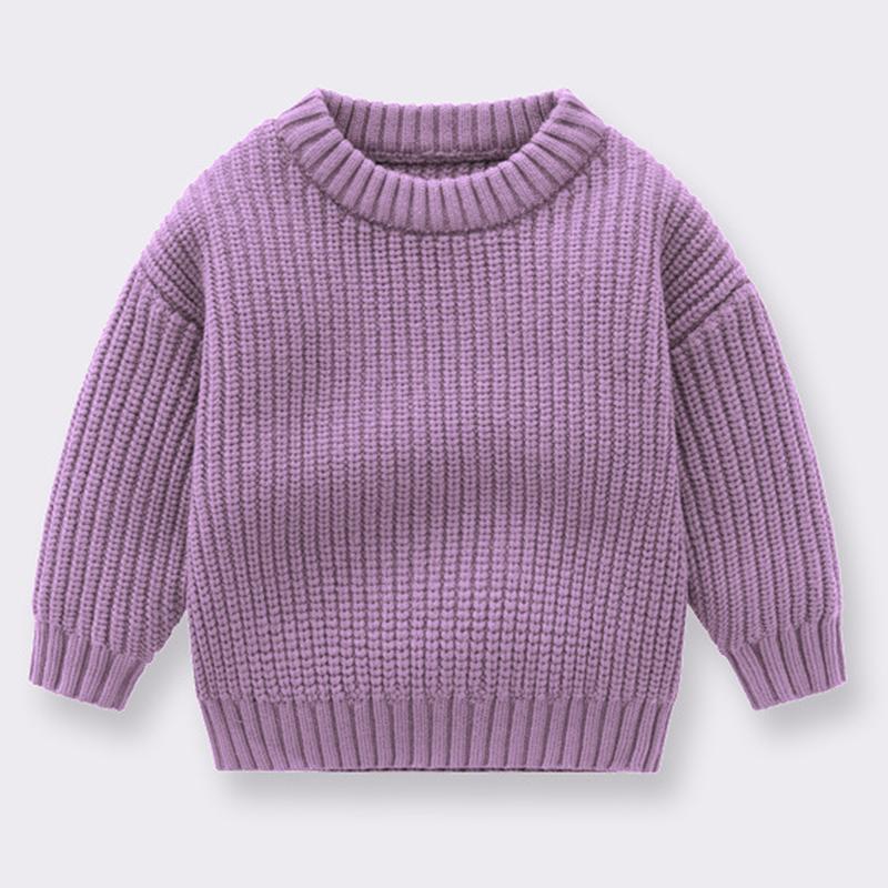 0-6Yrs Baby Boys Girls Knit Sweater Clothes New Toddler Infant Newborn Knitwear Soft Spring Long Sleeve Baby Pullover Tops