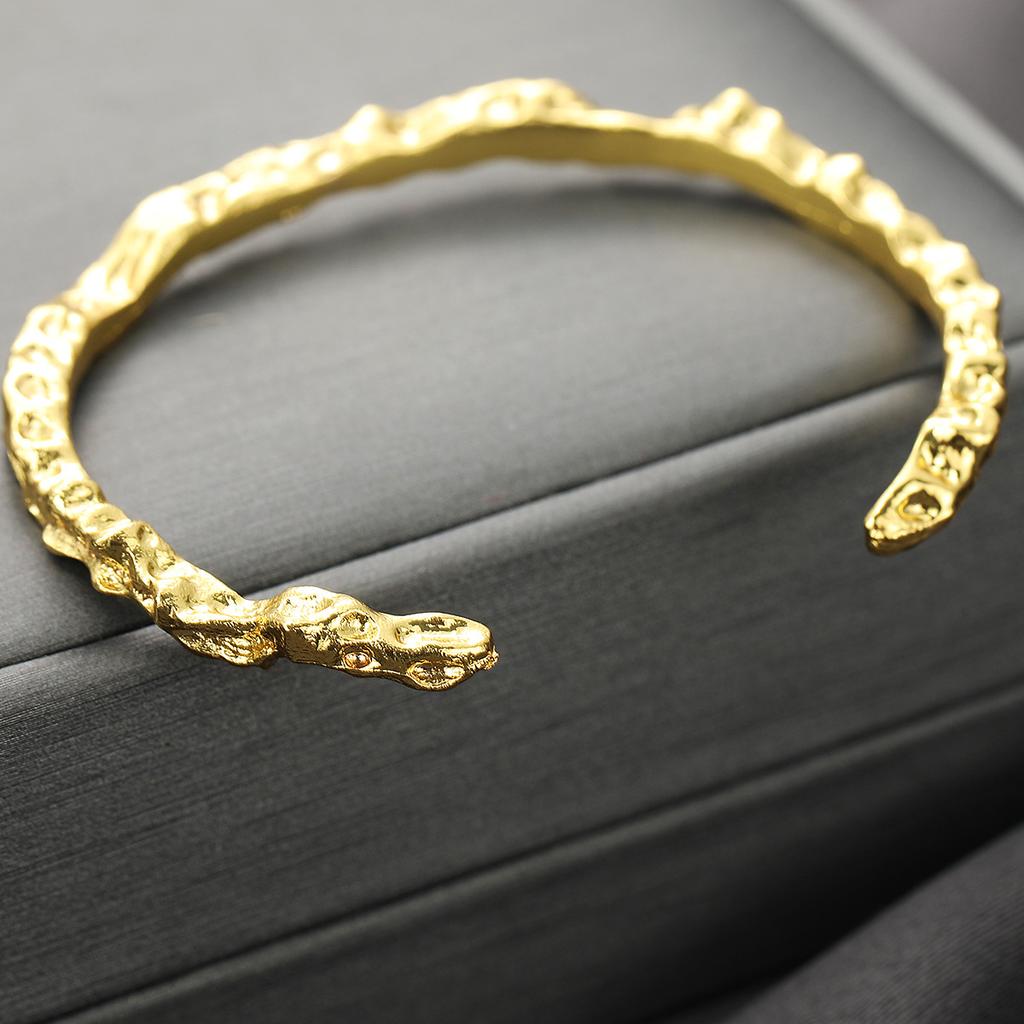 Korean Version of Creative Texture Bracelet Fashion Personality Opening Niche Personality Bracelet Girlfriend Hip Hop Style Bracelet