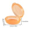 1Pc Mini Round Plastic Box Pill Jewelry Storage Box Container Storage Box Portable Travel Storage Box