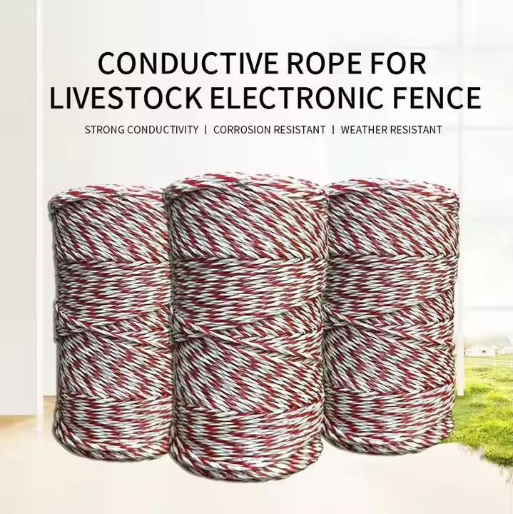 Ranch Pulse Electric Fence Conductive Rope