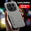 Leather Funda for Xiaomi POCO M8 Pro 5G Case for POCO M8 5G Capa Ultra Thin Car Magnetic Protection Cover