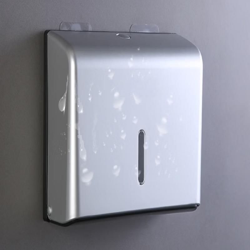MDNG Bathroom Tissue Dispenser with Storage Shelf