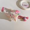 Candy Color Bead Phone Pendant Cute Phone Wrist Strap Lovely Beaded Phone Chain  Decoration