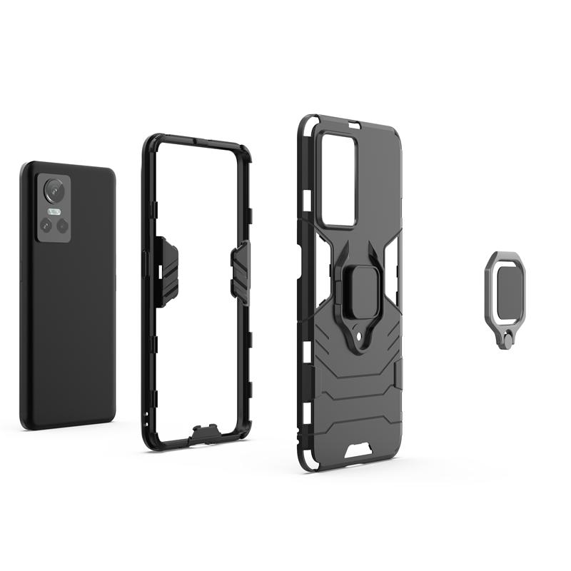 For Realme GT Neo 3 5G Case Armor Finger Ring Bracket Shockproof Bumper Realme GT Neo 3 Cover For Realme GT Neo3 Neo2 Realme GT