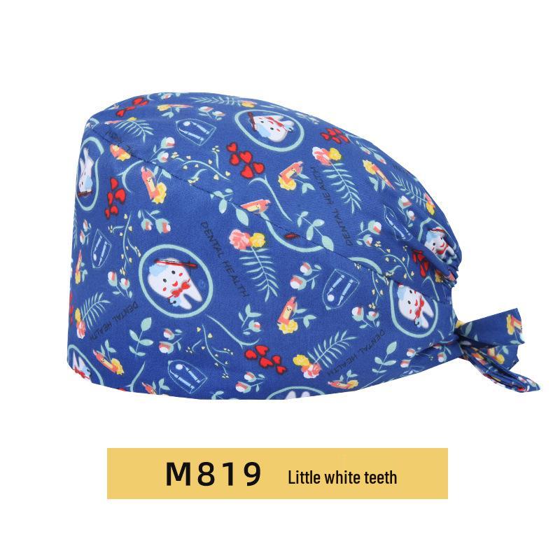 Operationsmössa för män och kvinnor – Ren bomull, Idealisk för tandsköterskor och läkare på operationssalar