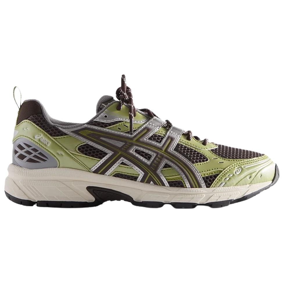 Kith X ASICS Gel Nunobiki Delicioso Pure Silver Unisex Sneakers Green 1203A845-200