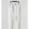 Einfarbige Leinenhose Herren Locker Leinen Freizeit Hose Frühling Sommer Zuhause Gerade Weich Bequem Hose