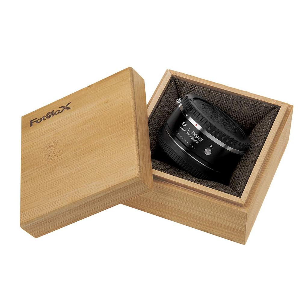 Fotodiox Electronic Mount Adapter Mount Lens To L Mount with Function Button EF-LT-FSN (EF Adapter) (Fotodiox)