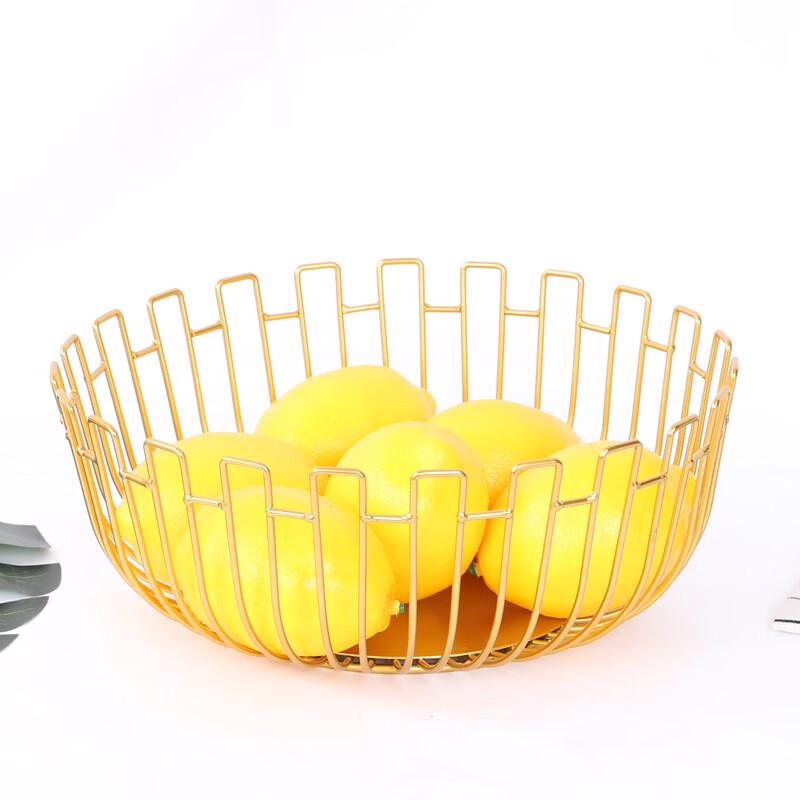ZISIZ Creative Iron Art Fruit Basket