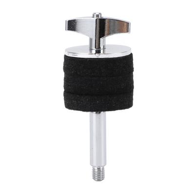 Cymbal Stacker Aluminum Alloy Felt Water Cymbal Stand Stacker Attachment for Drum Set Silver