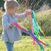 Regenbogen Handdrachen Kreatives Tanzband Streamer Mit Holzring Handgelenk Taktiles Spielzeug Set Kinder Geburtstagsparty Mitgebsel Geschenke
