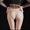 Glossy Smooth Briefs Women Sexy Oil Shiny Underwear Transparent Erotic Panties Hollow Underpants Lady Sex Lingerie High Elastic