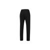Li Ning Training Series Solid Color Logo Embroidered Straight Leg Knitted Sports Pants Women Pants Black AKLSD50-1
