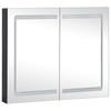 LED Bathroom Mirror Cabinet 80 X 12.2 X 68 Cm