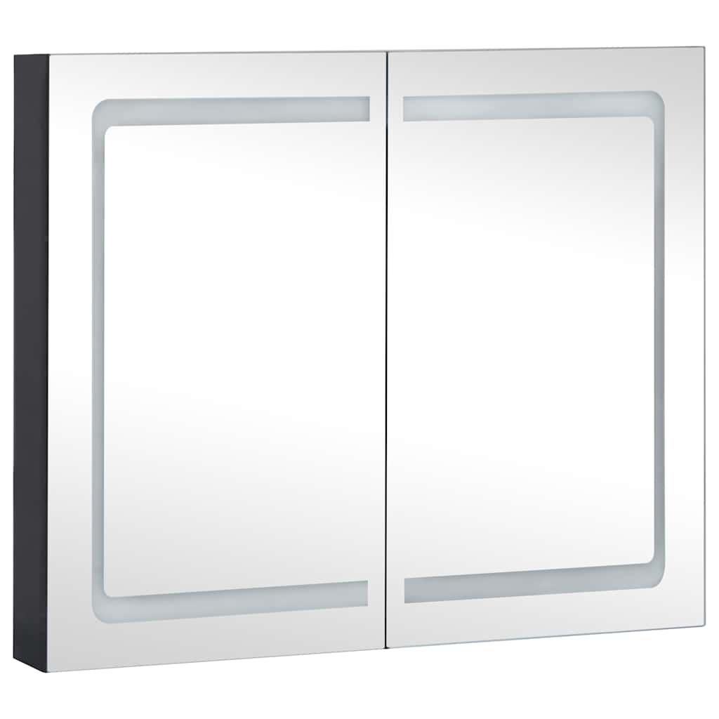 LED Bathroom Mirror Cabinet 80 X 12.2 X 68 Cm